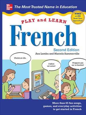 cover image of Play and Learn French